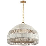 Whit 15W 1 LED Oversized Pendant by Visual Comfort Signature - MF5052