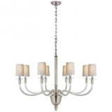 Vivian 8 Light Oversized Chandelier by Visual Comfort Signature TOB5032 - TOB5032