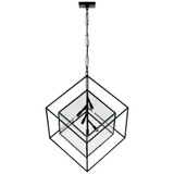 Cubed 32.5W 5 LED Light Large Pendant by Visual Comfort Signature - KW 5025