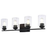 Park Ridge 4 Light Bath Vanity 7.75 Inch Tall and 27.5 Inch Wide by Vaxcel - W0529