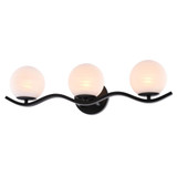 Monticello 3 Light Bath Vanity 6.25 Inch Tall and 22 Inch Wide by Vaxcel - W0549