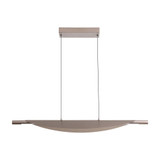 Luma 25W 1 LED Island 5 Inch Tall and 42 Inch Wide by Golden - 6400-LP42