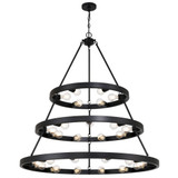 Castile 27 Light Chandelier 42.13 Inch Tall and 40 Inch Wide by Golden - 1019-6-9-12