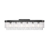 Ciara 6 Light Flush Mount 10.88 Inch Tall and 42 Inch Wide by Golden - 1768-FM42