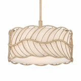 Simbolo 3 Light Pendant 9.5 Inch Tall and 15 Inch Wide by Golden - 4501-3P