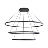 Veritas 440W 3 LED Chandelier 15.75 Inch Tall and 70.88 Inch Wide by Golden - 5460-71-59-47