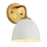 Shepard 1 Light Wall Sconce 9.25 Inch Tall and 6.25 Inch Wide by Golden - 6950-1W
