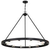 Castile 12 Light Chandelier 30 Inch Tall and 40 Inch Wide by Golden - 1019-12