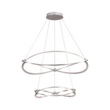 Spirale 86.6W 1 LED Chandelier 10.38 Inch Tall and 31.5 Inch Wide by Golden - 7916-32-19