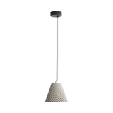 Clarus 12W 1 LED Pendant 8.13 Inch Tall and 10 Inch Wide by Golden - 2419-10