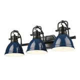 Duncan 3 Light Vanity Light 24.5 Inch Wide by Golden - 3602-BA3