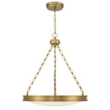 Cameron 40W 1 LED Pendant 28 Inch Tall and 24 Inch Wide by Golden - 1700-24