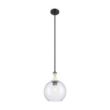Astor 1 Light Stem Rope Mini Pendant 13.75 Inches Tall by Innovations - 415-1SR-G12-10_P