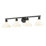 Carver 4 Light Bath Vanity 8.63 Inch Tall and 36 Inch Wide by Golden - 0305-BA4