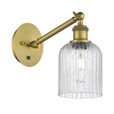 Bridal Veil 1 Light Arm Adjusts Up and Down Wall Sconce by Innovations - 317-1W-G559-5-GL