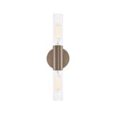 Fusion Rimini 2 Light Up/Down Wall Sconce 16.75 Inch Tall by Justice Design - FSN-8352