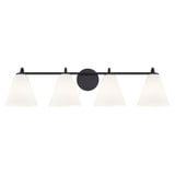 Fusion Pavia 4 Light Bath Vanity 33.75 Inch Wide by Justice Design - FSN-8364