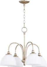 Celeste 4 Light Medium Chandelier by Quorum - 6409-4