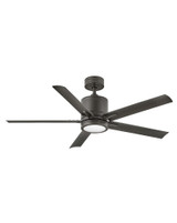 Vail 52 Inch 5 Blade Ceiling Fan with Light Kit by Hinkley - 902152F