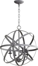 Celeste 4 Light Small Chandelier by Quorum - 6009-4
