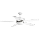 Harranvale Wide Ceiling Fan 1 Light Handheld Remote 54 Inch W by Progress - P2540