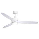 Curtiss 3 Blade Ceiling Fan with Light Kit 52 Inches Wide by Vaxcel - F0111