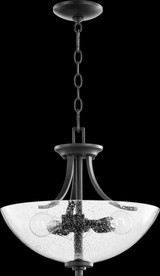 Reyes 3 Light Medium Pendant by Quorum - 2760-16