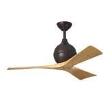 Irene 3 3 Blade Ceiling Fan 12 Inch Tall and 42 Inch Wide by Matthews Fans - IR3-42