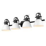 Duncan 4 Light Vanity Light by Golden - 3602-BA4