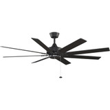 Levon AC 8 Blade Ceiling Fan 14.5 Inch Tall and 63 Inch Wide by Fanimation - FP7910