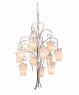 Tribecca 12 Light Oversized Chandelier by Kalco - 4290
