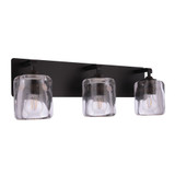 Andie 3 Light Bath Vanity 8 Inch Tall and 24 Inch Wide by Craftmade - 20624