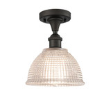 Arietta 1 Light Semi Flush Mount 9.25 Inch and 8 Inch Wide by Innovations - 516-1C-G422