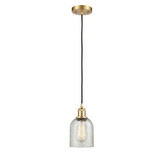 Caledonia 100W 1 LED Cord Hung Mini Pendant 9 X 5 Inch Wide by Innovations - 516-1P-G25-LED