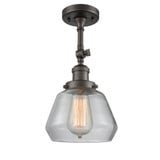 Fulton 100W 1 LED Adjustable Semi Flush Mount 14.25 and 7 by Innovations - 201F-G17-LED