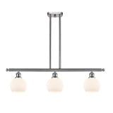 Athens 3 Light Stem Hung Island 8.38 Inch and 36 Inch Wide by Innovations - 516-3I-G12-6