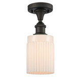Hadley 1 Light Semi Flush Mount 10.25 Inch and 4.5 Inch Wide by Innovations - 516-1C-G34