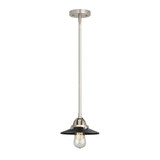 Railroad 100W 1 LED Stem Hung Mini Pendant 4.75X8 Inch Wide by Innovations - 288-1S-M1-M7-LED