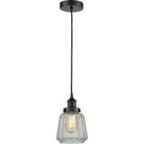 Chatham 100W 1 LED Cord hung Mini Pendant 11 and 7 Inch Wide by Innovations - 616-1PH-G14-LED