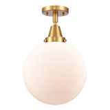 Beacon 1 Light Semi Flush Mount 12.5 Inch and 10 Inch Wide by Innovations - 447-1C-G20-10
