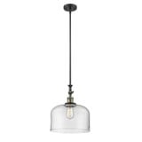 Bell 1 Light Adjustable Mini Pendant 13.63 X 11.5 Inch Wide by Innovations - 206-G7-L