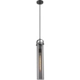 Pilaster 1 Light Glass Pendant 25 Inch and 4.75 Inch Wide by Innovations - 413-1PS-G413-1S-4