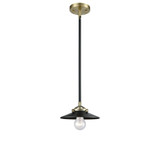 Railroad 1 Light Stem Hung Mini Pendant 3.63 and 8 Inch Wide by Innovations - 284-1S-M1-M7