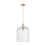 Bridal Veil 1 Light Cord hung Mini Pendant 18.33 X 12 by Innovations - 716-1P-G559-12