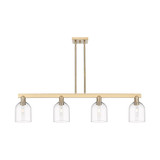 Bella 4 Light Stem hung Island 10.38 Inch X 48.25 Inch Wide by Innovations - 716-4I-G558-6