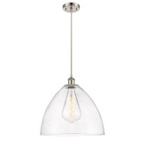 Bristol 1 Light Cord hung Pendant 17 Inch and 16 Inch Wide by Innovations - 516-1P-GBD-16