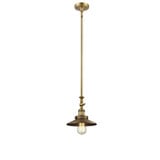 Railroad 1 Light Adjustable Mini Pendant 7.88 X 8 Inch Wide by Innovations - 206-M1-M7