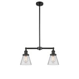 Cone 2 Light 6" Stem Adjustable Island 10 Inch and 21 Inch by Innovations - 209-G6