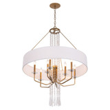 Barcelona 9 Light Pendant 45 Inch Tall and 38 Inch Wide by Varaluz - 270P09