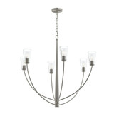 Jheni 6 Light Large Chandelier 32 Inch Tall and 36 Inch Wide by Progress - P400455